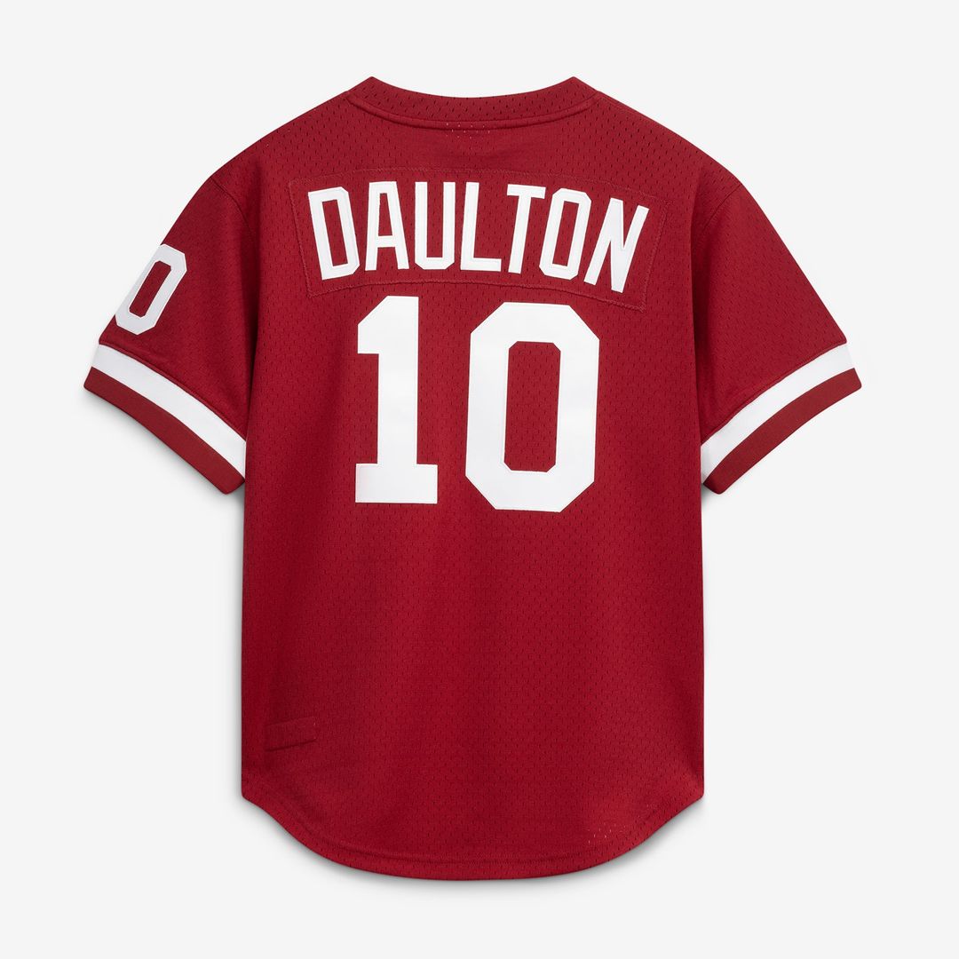 Darren Daulton Philadelphia Phillies Mitchell & Ness Authentic Batting Practice Jersey - Scarlet | MLB Fan Gear