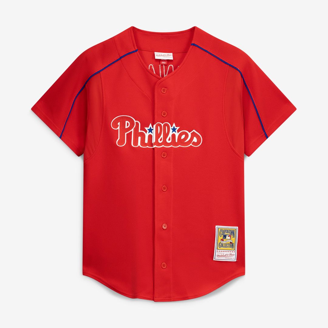 Ryan Howard Philadelphia Phillies Mitchell & Ness Cooperstown Collection Batting Practice Jersey – Red | MLB Fan Gear